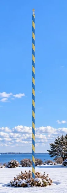 Ukraina pārvalks uz karoga masta: Māja pie ūdens