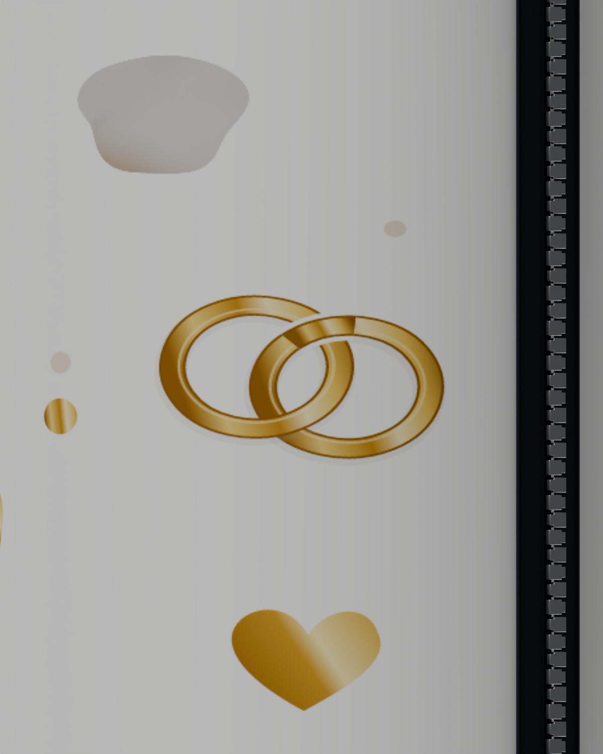 Native Wedding Ivory artwork detail