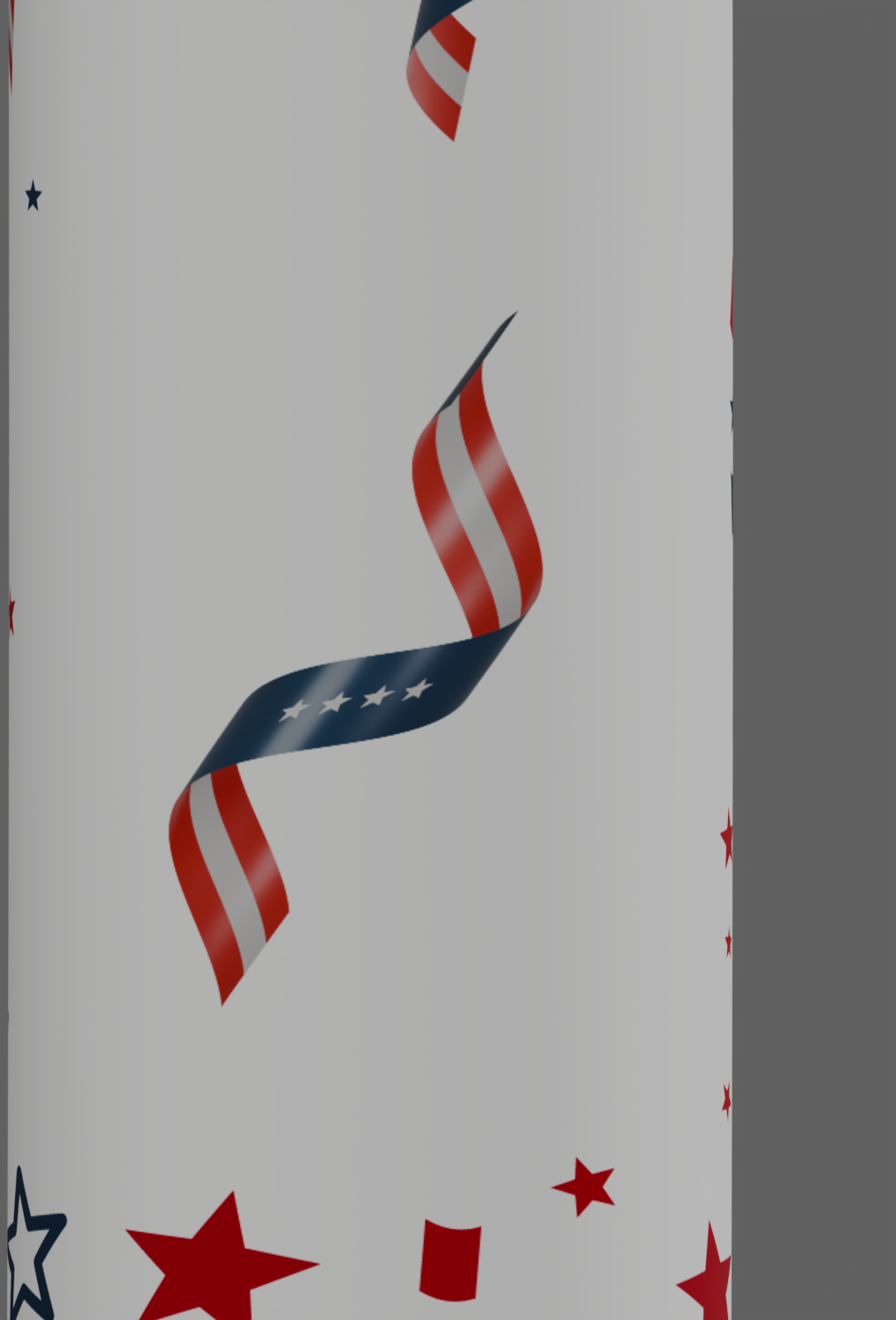 Native Patriotic Celebration artwork detail