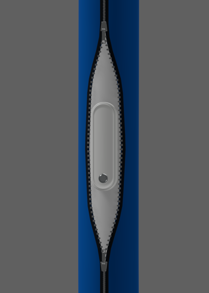 Native Royal Blue sleeve detail