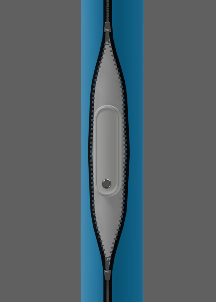 Native Sky Blue sleeve detail
