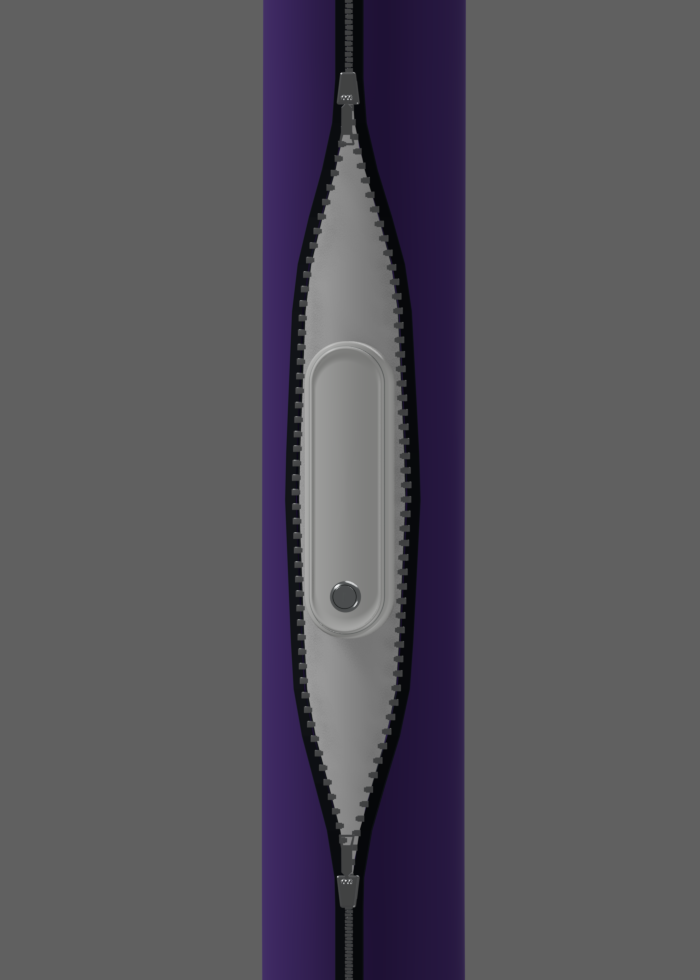 Native Deep Purple sleeve detail