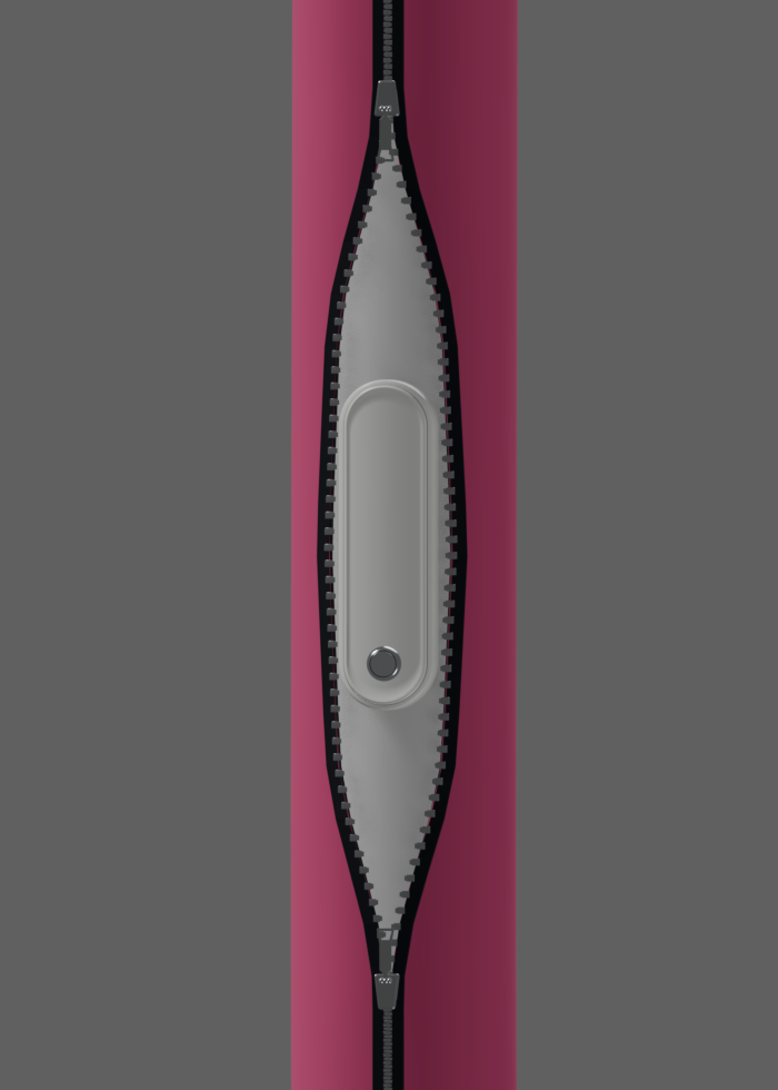 Native Rose Pink sleeve detail